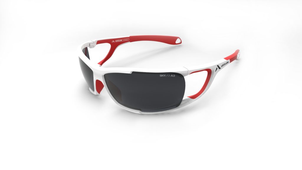 lunettes ultimate blanc rouge cat 3